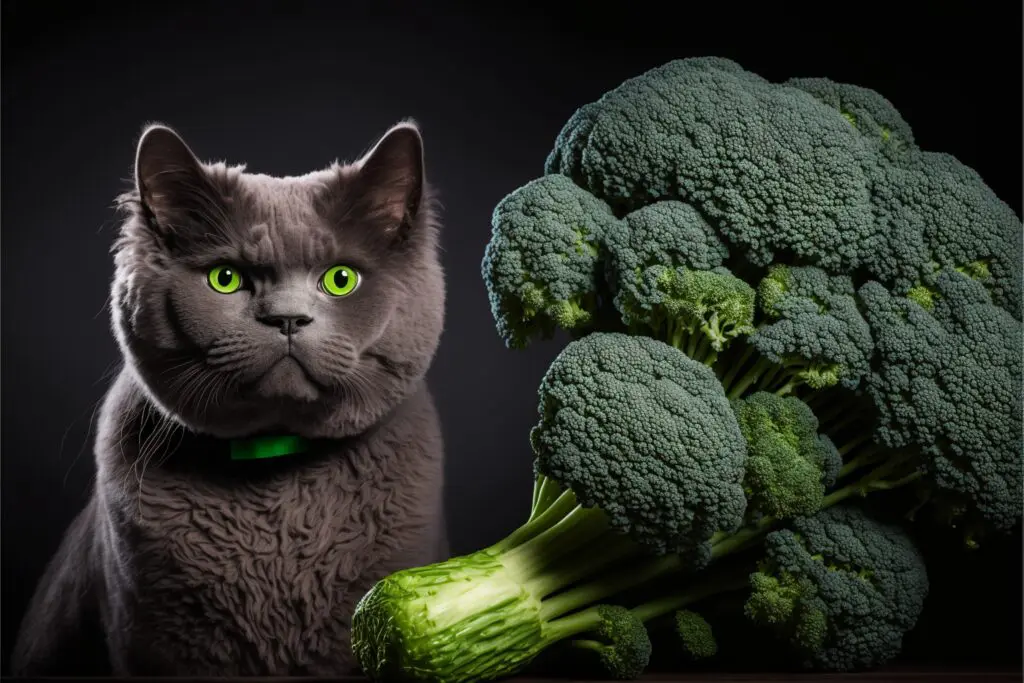 cat broccoli