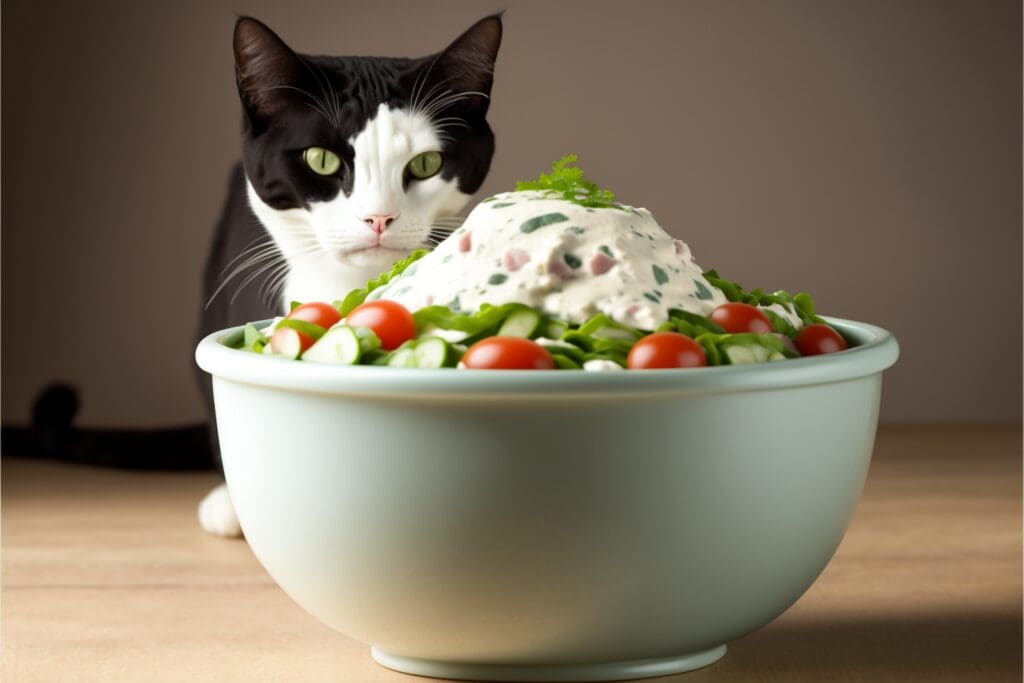 cat and tuna mayo