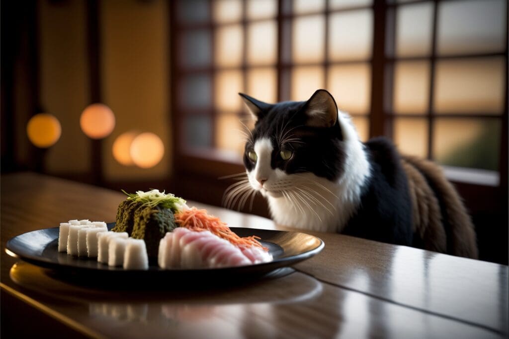 cat sashimi