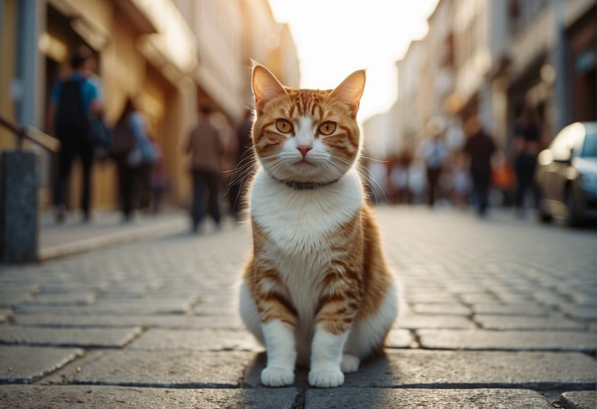 Cats roam freely in Turkish streets, while officials promote public health and safety measures